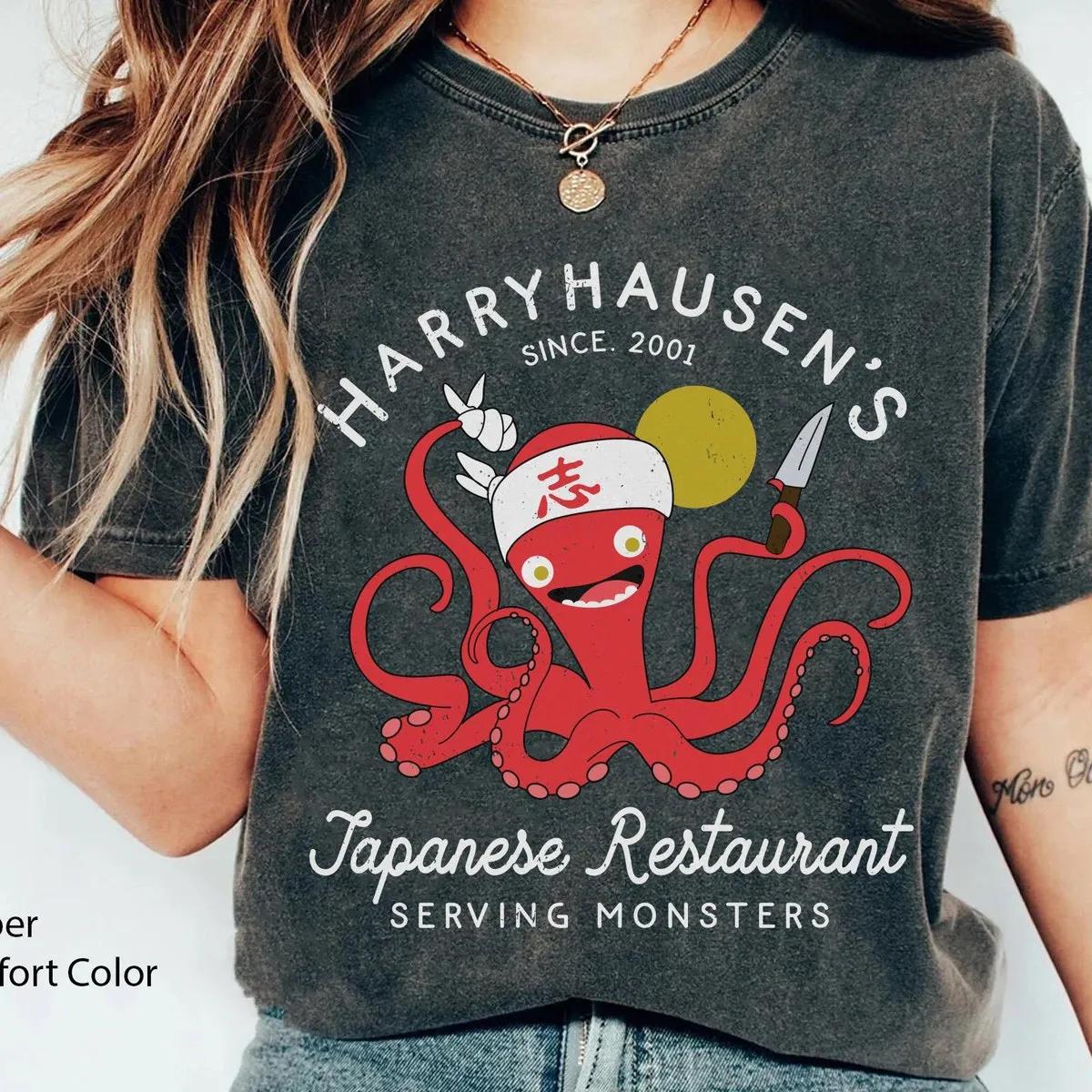 Octopus Chef Harryhausens Disney Shirt 2 1