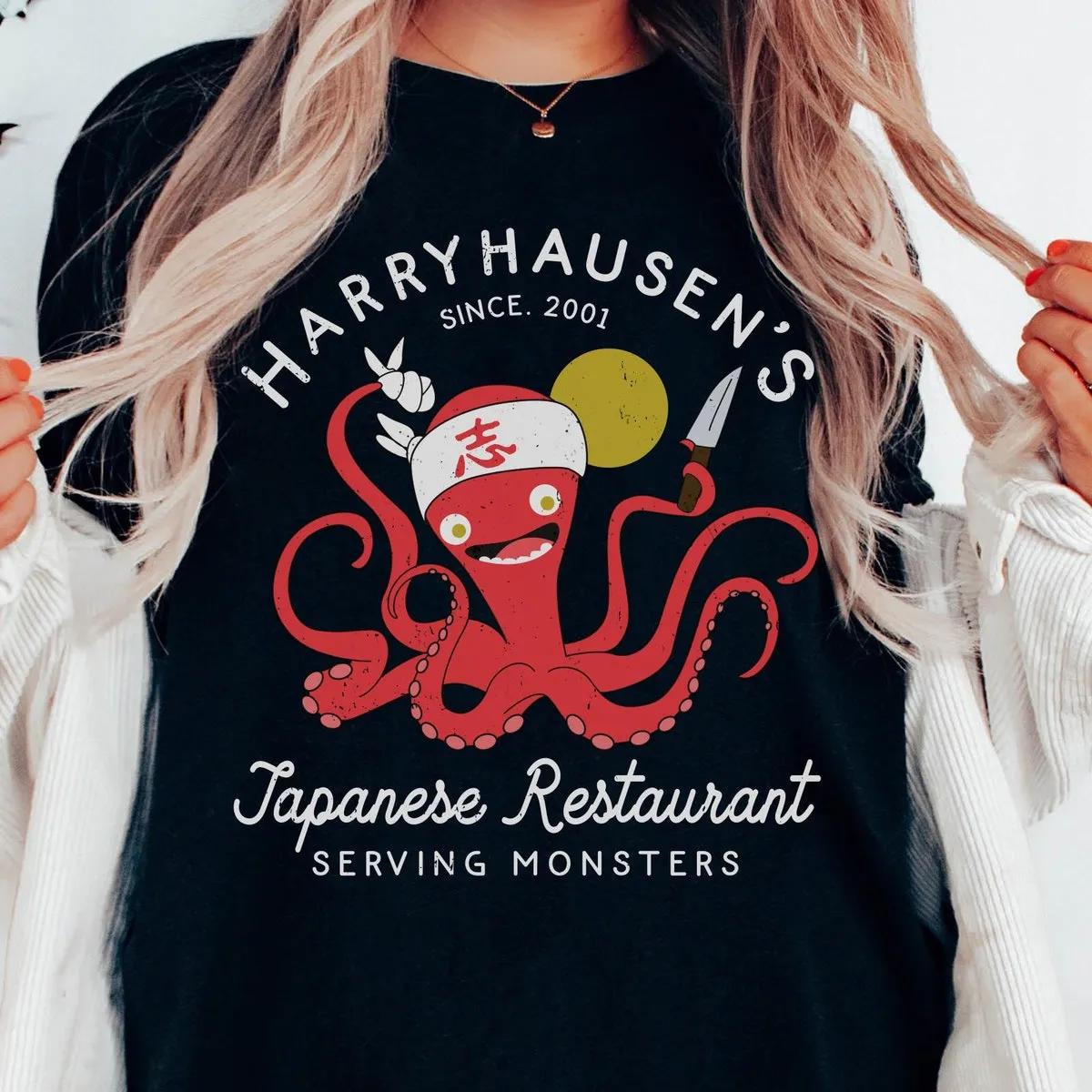 Octopus Chef Harryhausens Disney Shirt 4 1