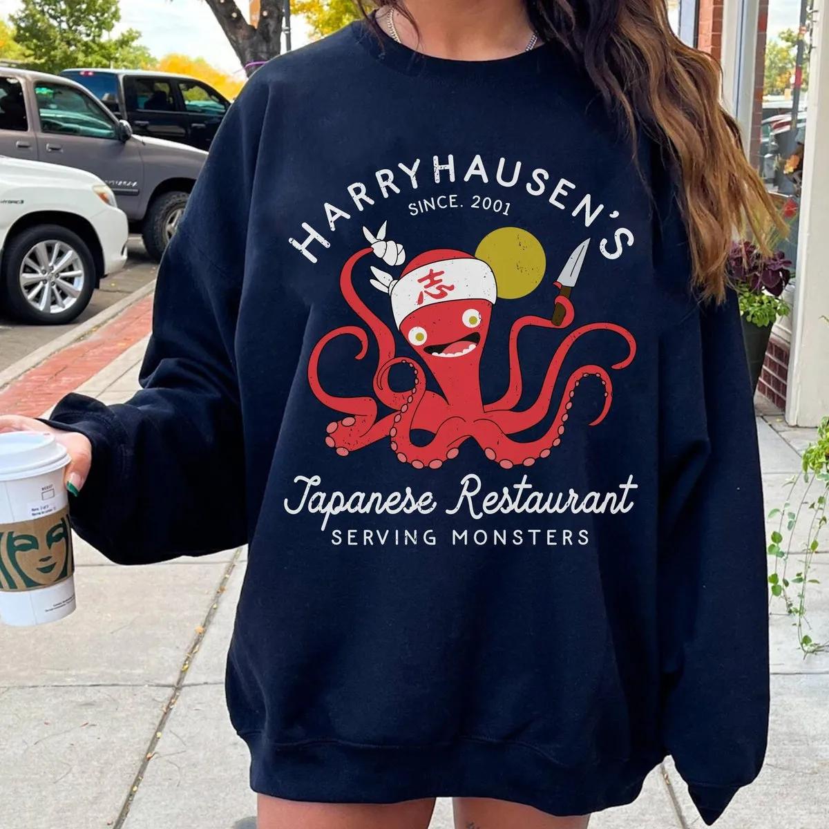 Octopus Chef Harryhausens Disney Shirt 5 1