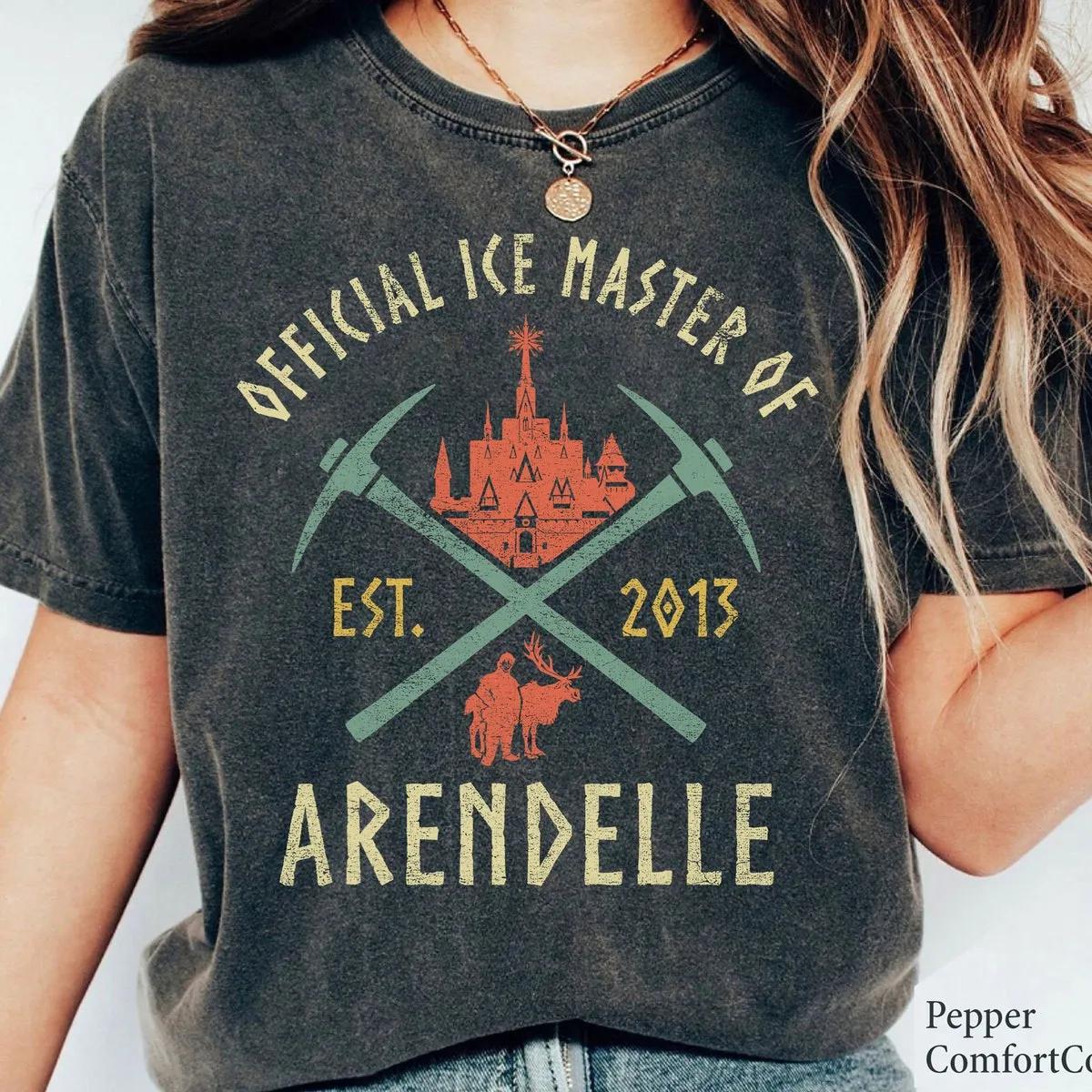 Official Ice Master Of Arendelle Est 2013 Frozen Shirt 2