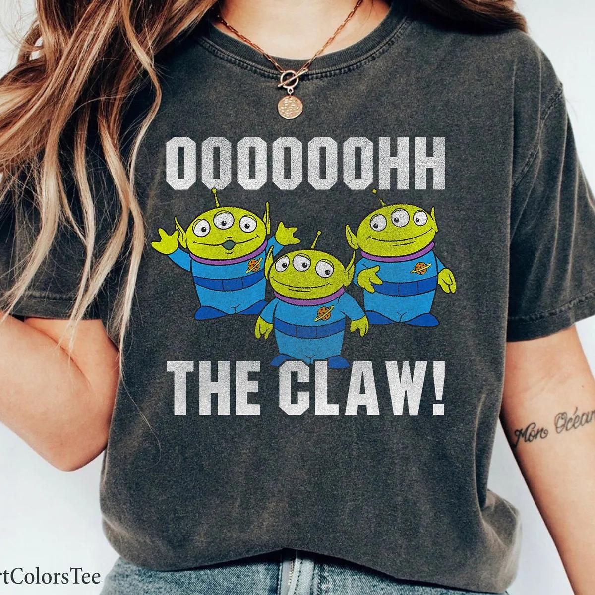 Oooooh The Claw Alien The Claw Distressed Shirt 2