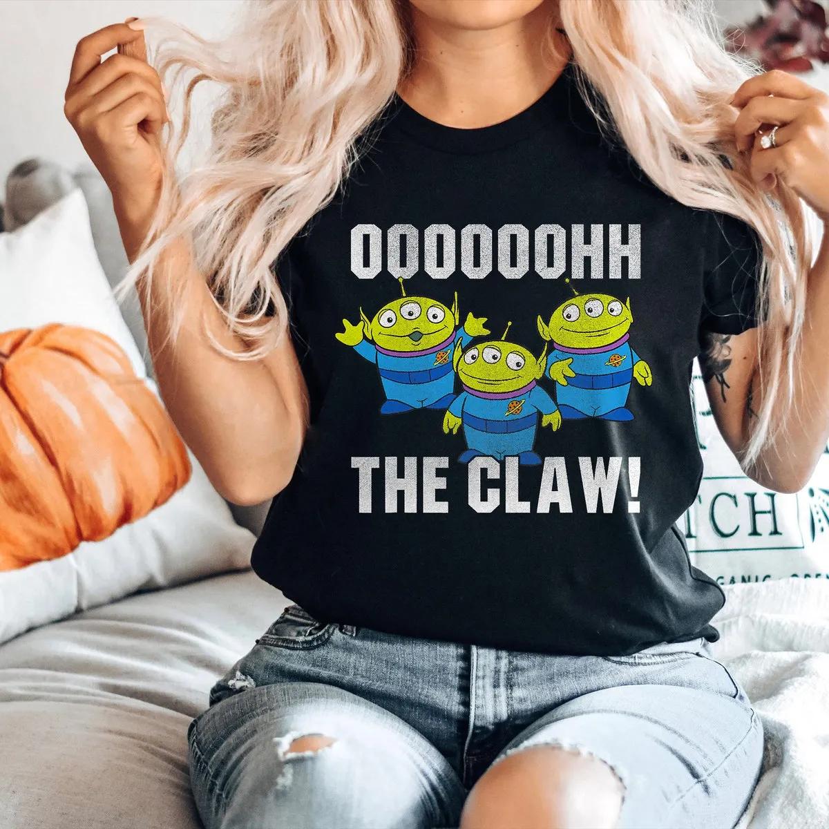 Oooooh The Claw Alien The Claw Distressed Shirt 3