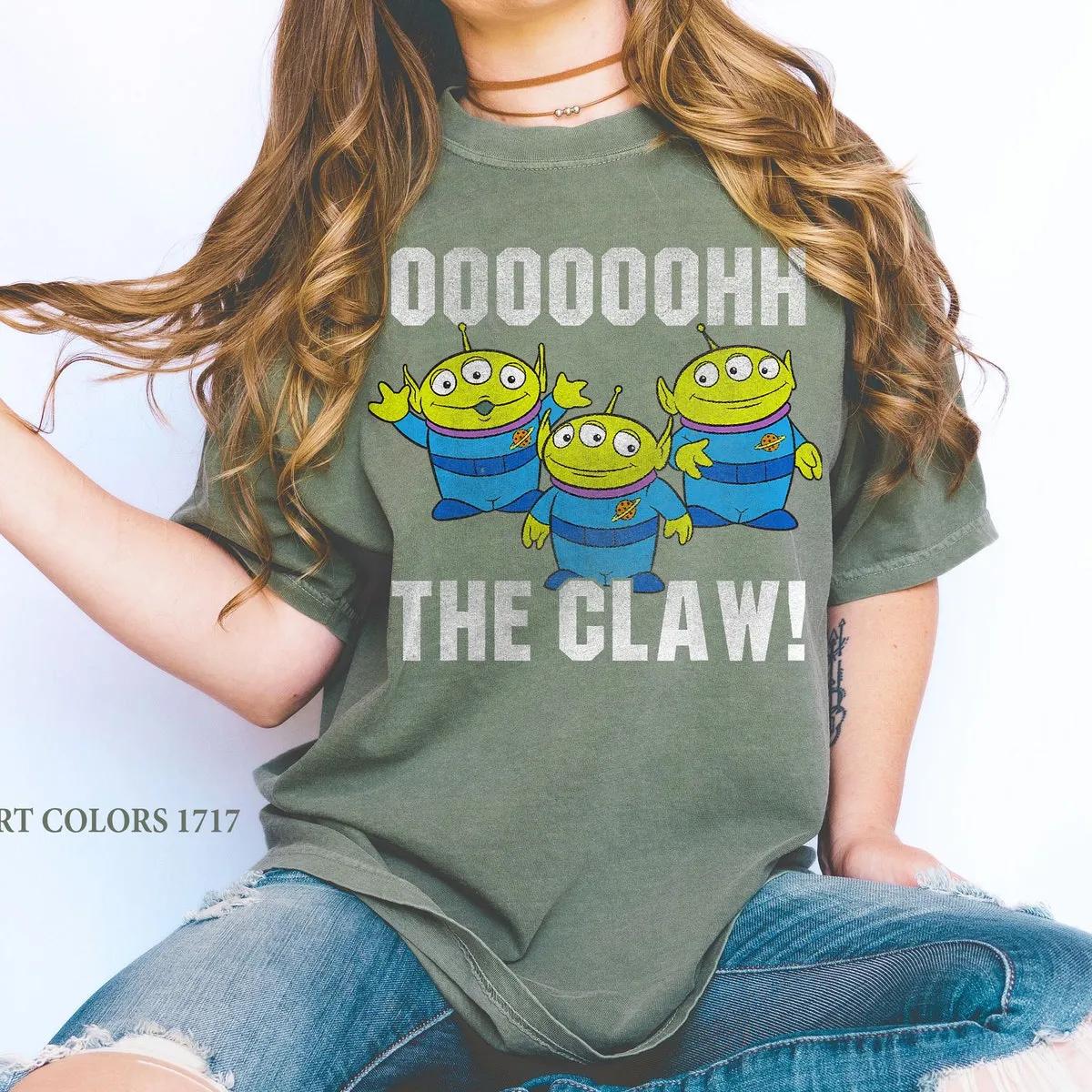 Oooooh The Claw Alien The Claw Distressed Shirt 4