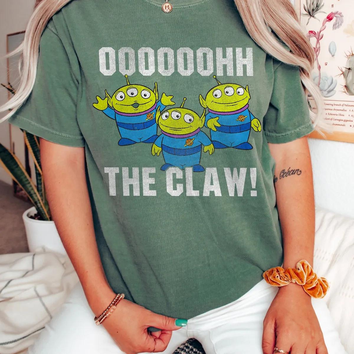 Oooooh The Claw Alien The Claw Distressed Shirt 5