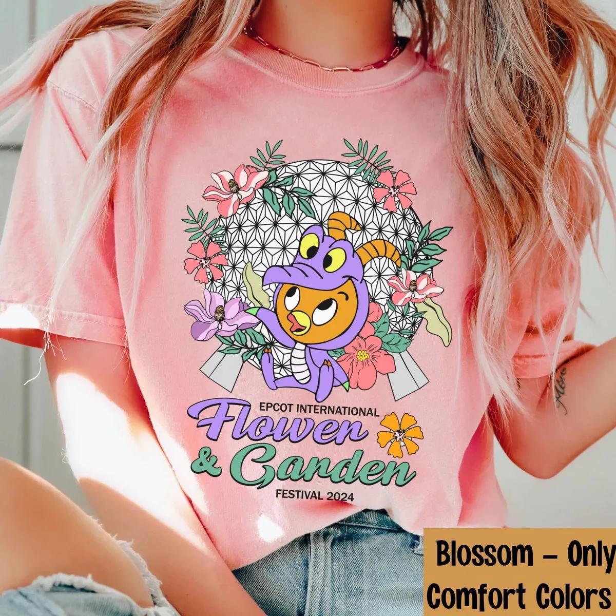 Orange Bird Figment Dragon Epcot Flower And Garden Festival Shirt 4