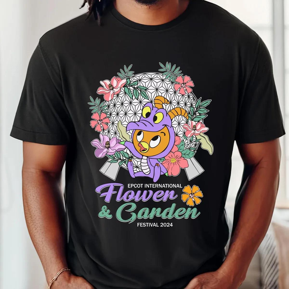 Orange Bird Figment Dragon Epcot Flower And Garden Festival Shirt 5