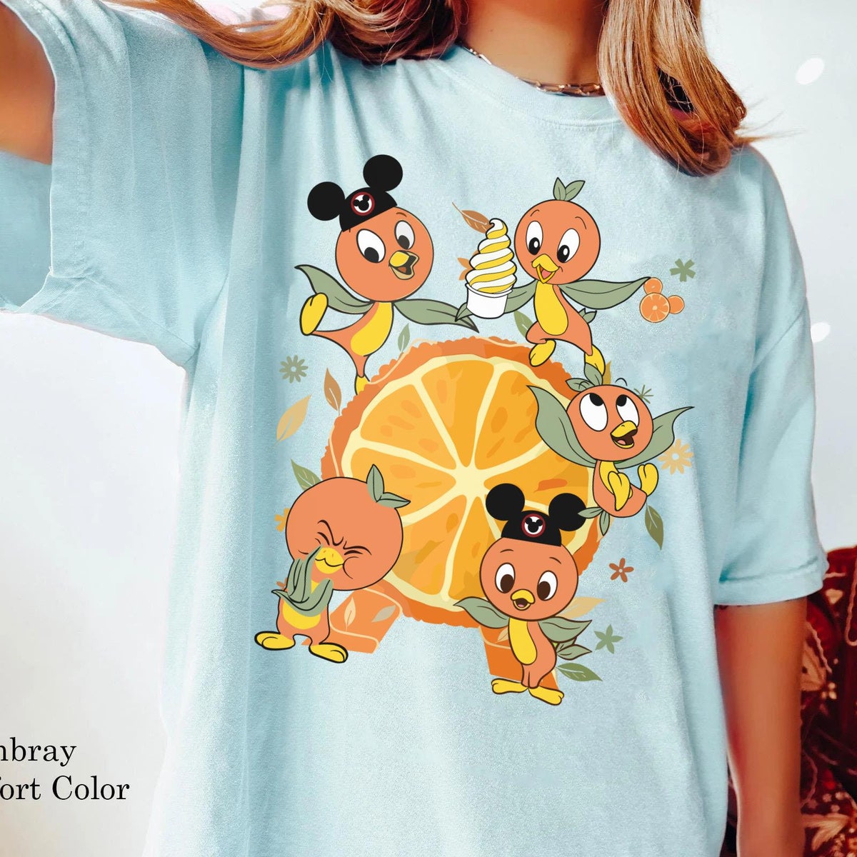 Orange Bird Think Orange Disney Shirt 5 1