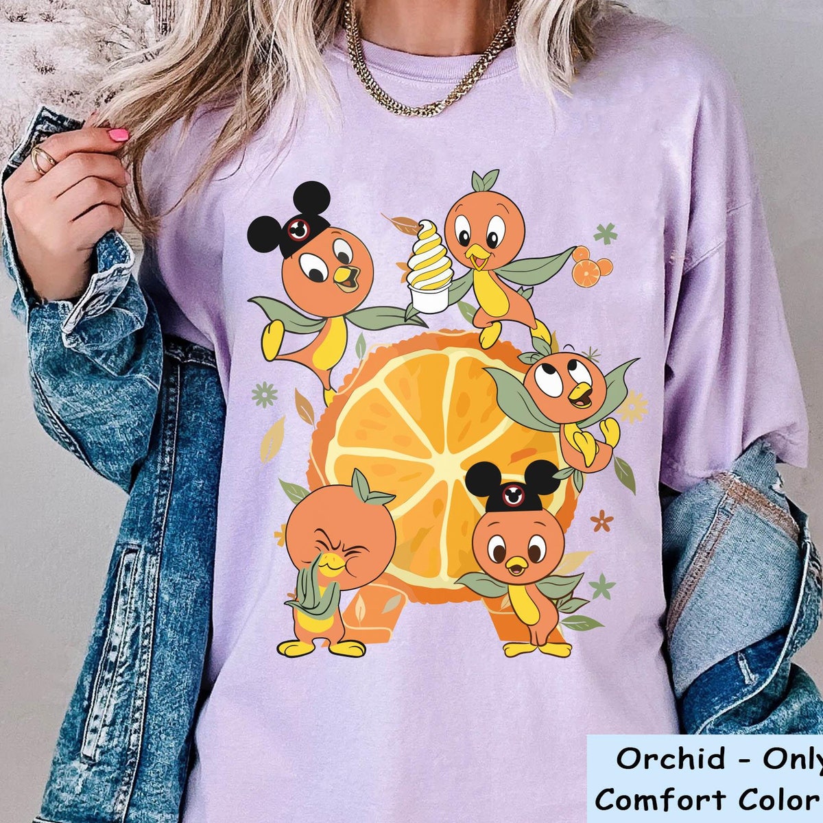 Orange Bird Think Orange Disney Shirt 6 1