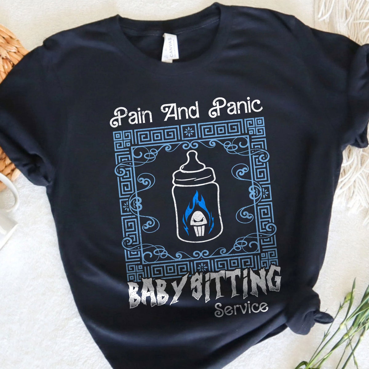 Pain And Panic Babysitting Service Shirt 4 1