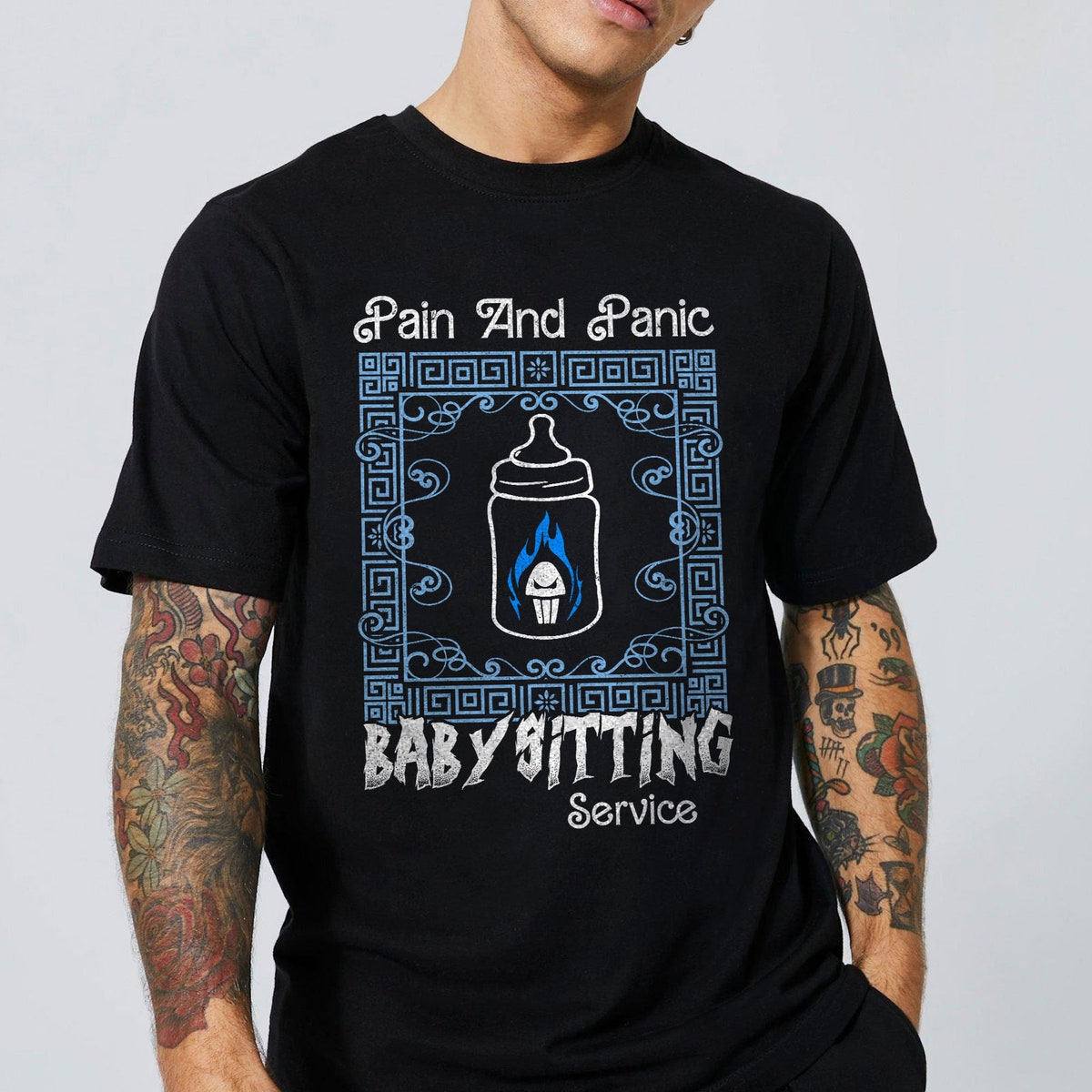 Pain And Panic Babysitting Service Shirt 5 1