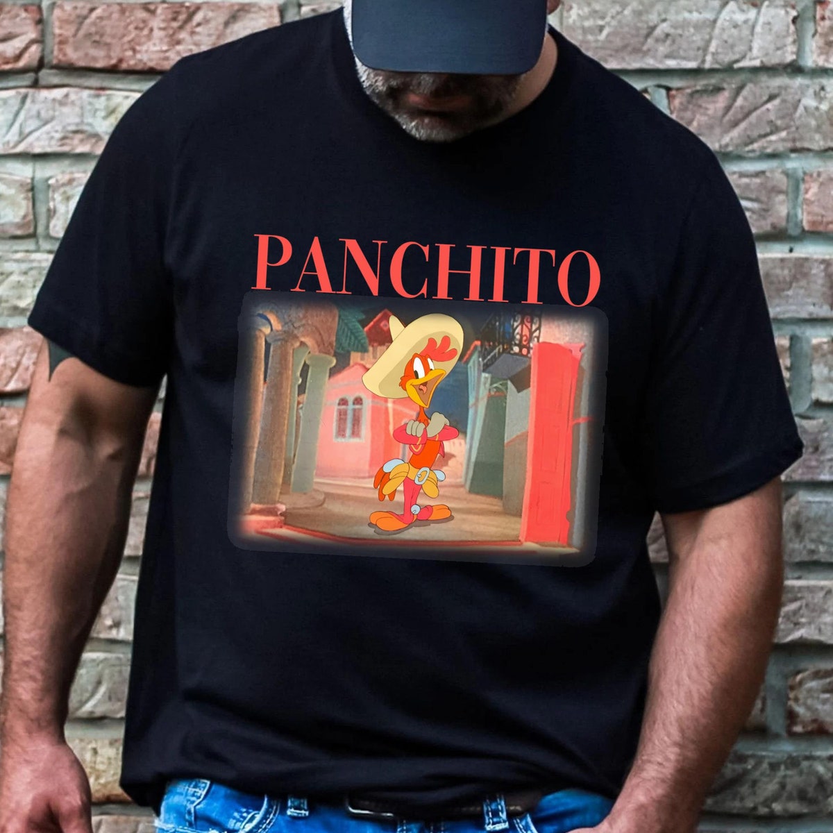 Panchito The Three Caballeros 1945 Graphic Vintage Shirt 2 1