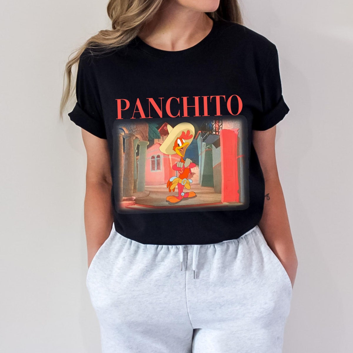 Panchito The Three Caballeros 1945 Graphic Vintage Shirt 5 1