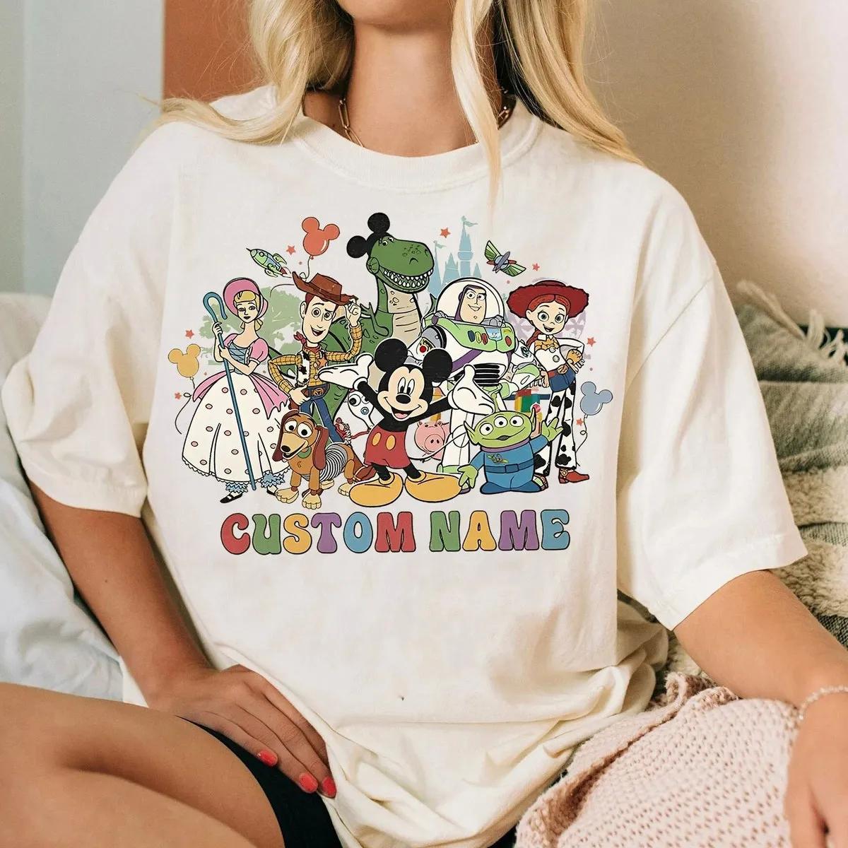 Personalized All Characters Group Disney Toy Story Shirt 1