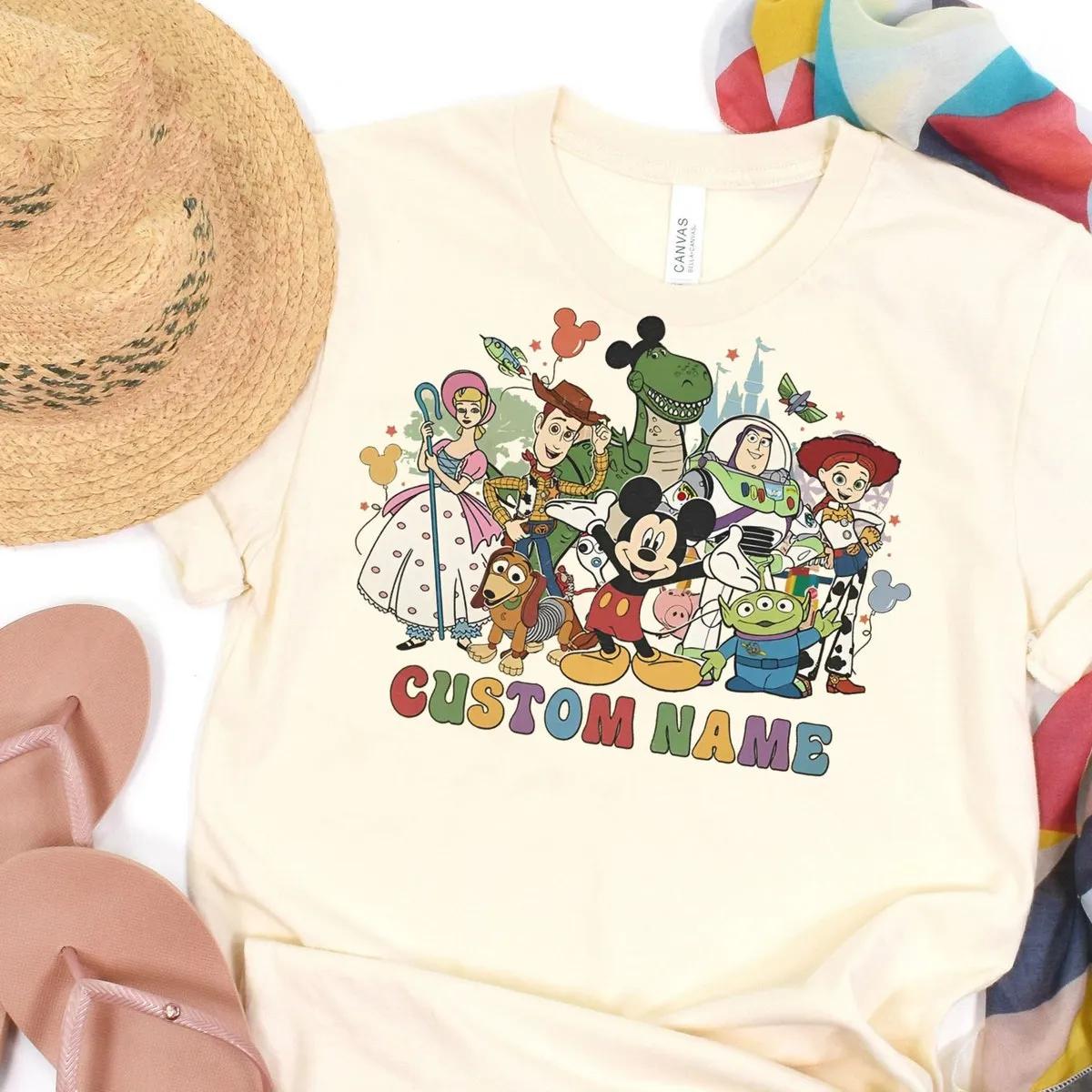 Personalized All Characters Group Disney Toy Story Shirt 2