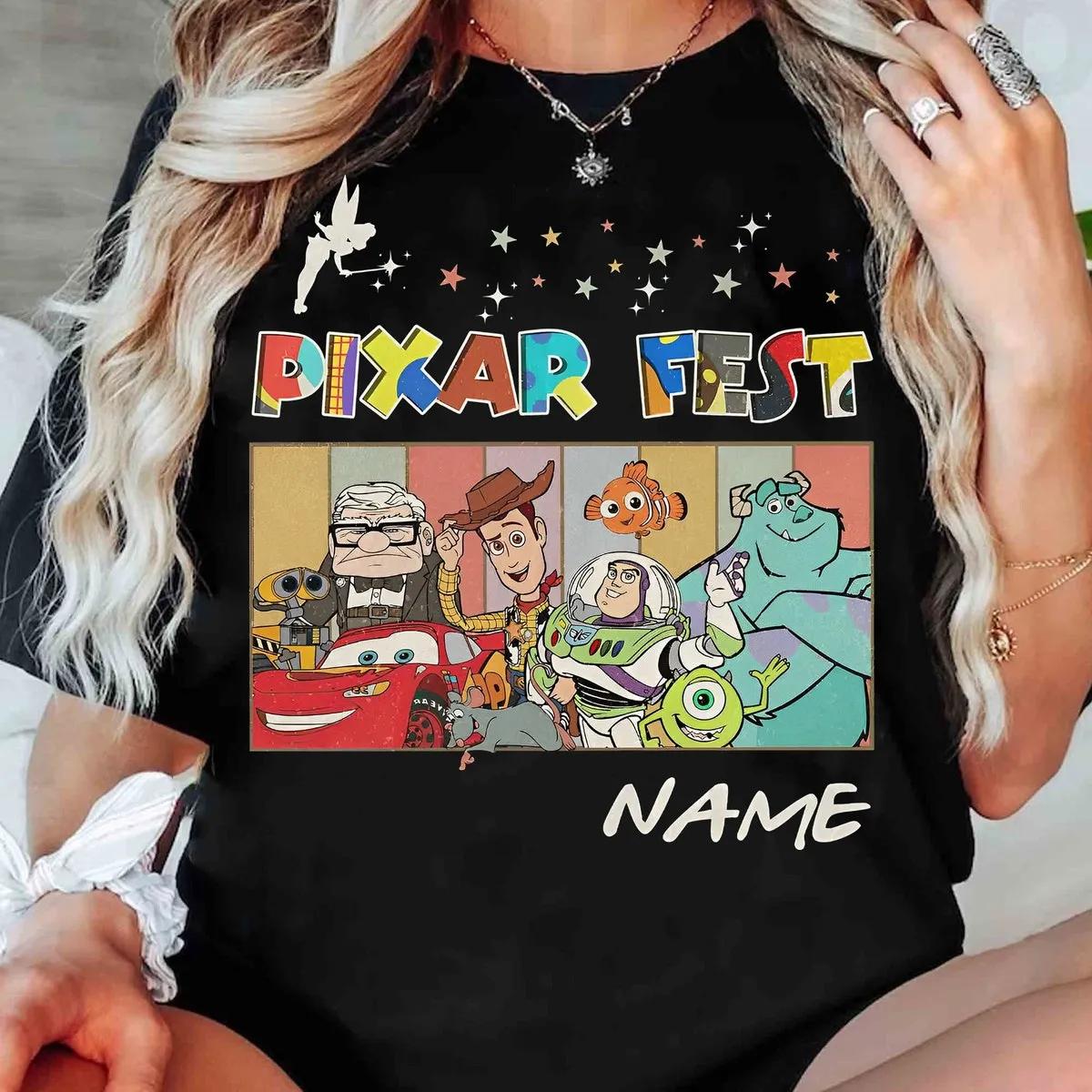 Personalized Disney Fest Characters Shirt 1