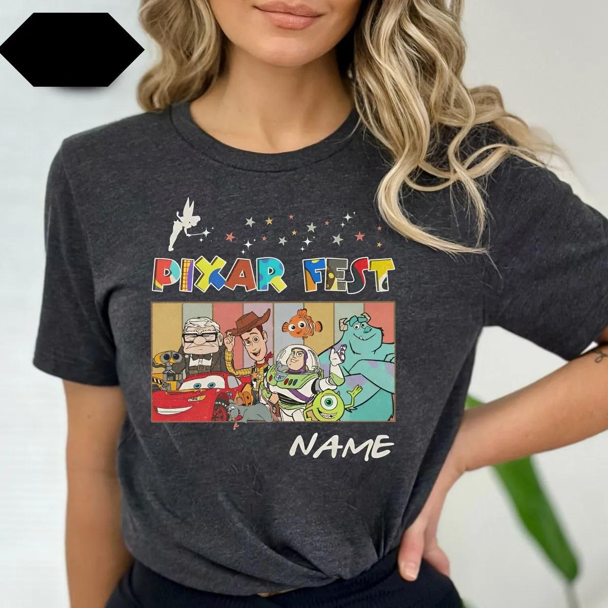 Personalized Disney Fest Characters Shirt 2