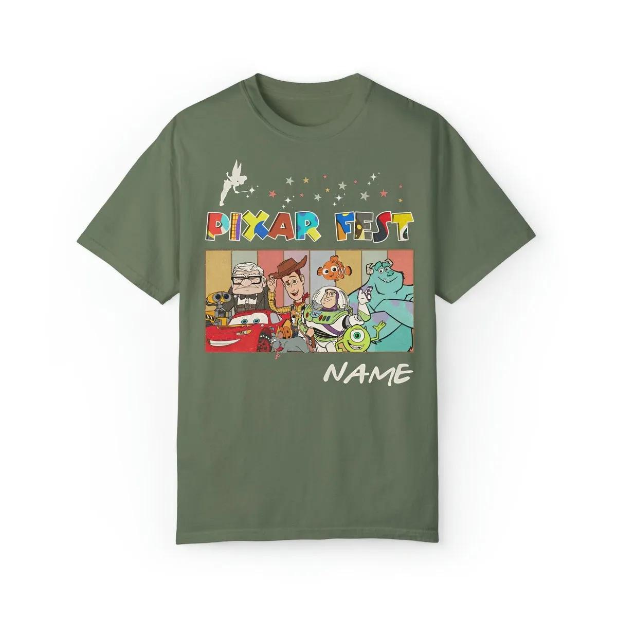 Personalized Disney Fest Characters Shirt 3