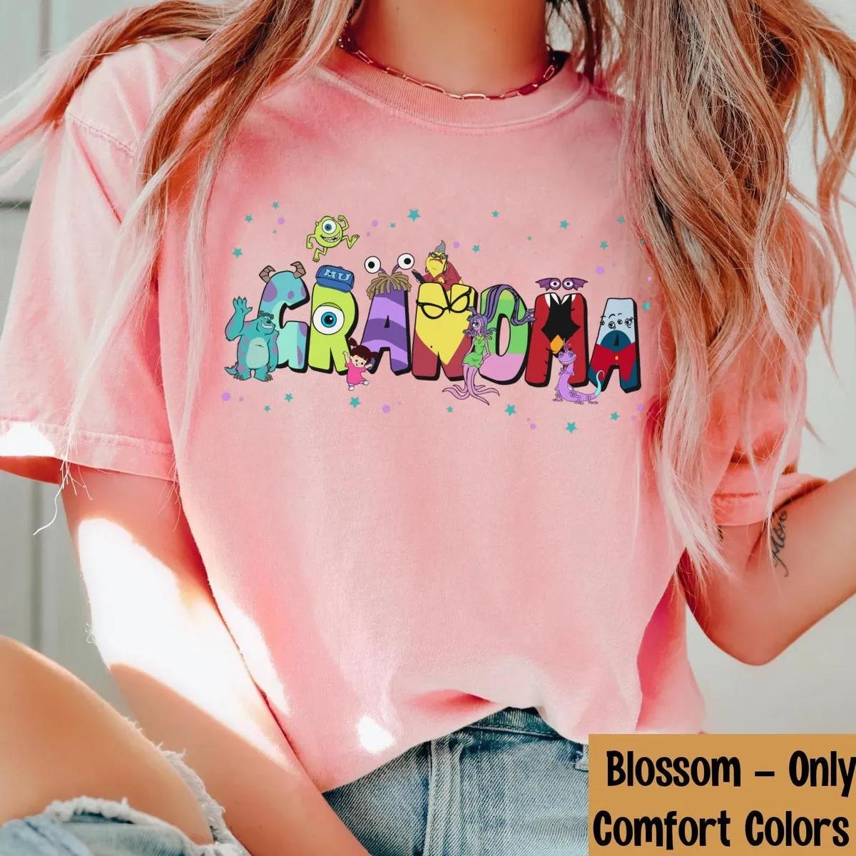 Personalized Grandma Monster Inc Shirt 2