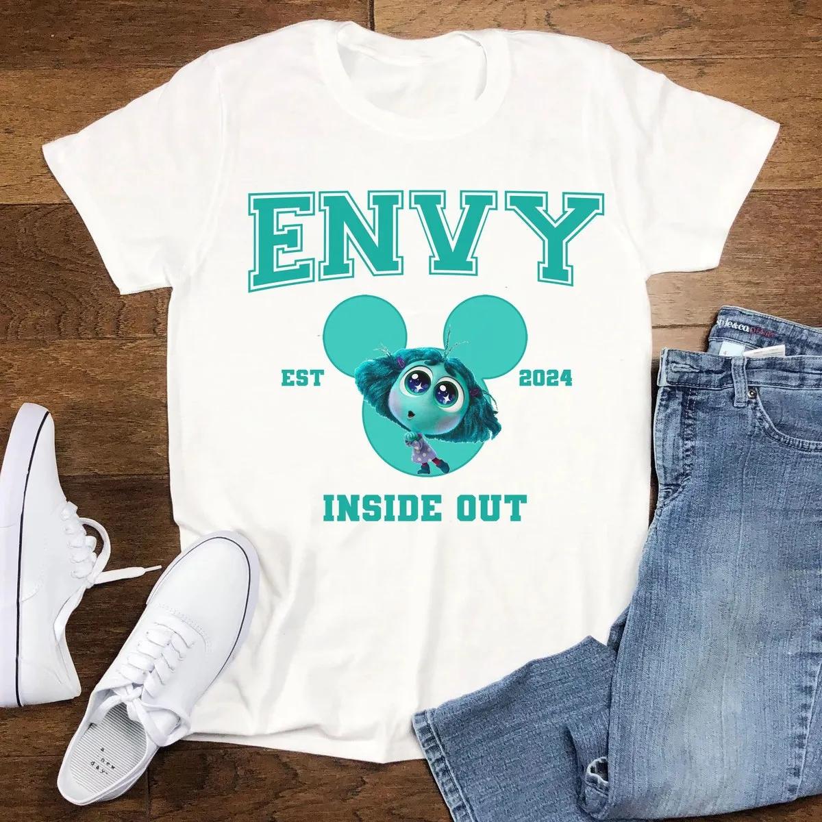 Personalized Inside Out Characters Shirt Disney Inside Out 2 Movie Tee 2