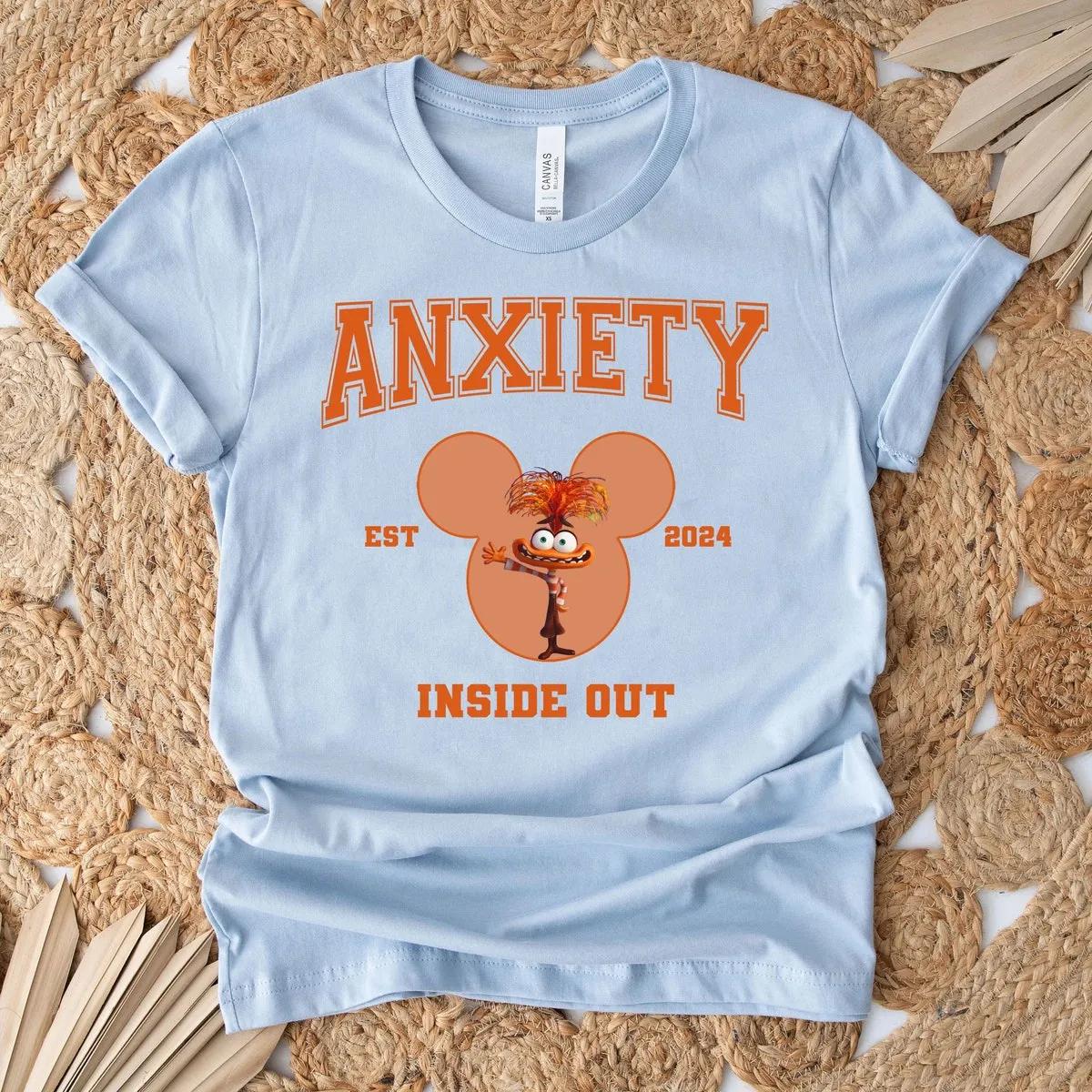 Personalized Inside Out Characters Shirt Disney Inside Out 2 Movie Tee 4