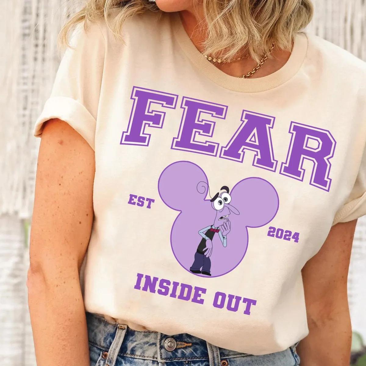 Personalized Inside Out Characters Shirt Disney Inside Out 2 Movie Tee 5