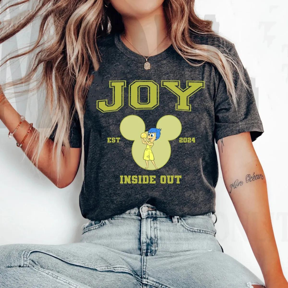 Personalized Inside Out Characters Shirt Disney Inside Out 2 Movie Tee 8