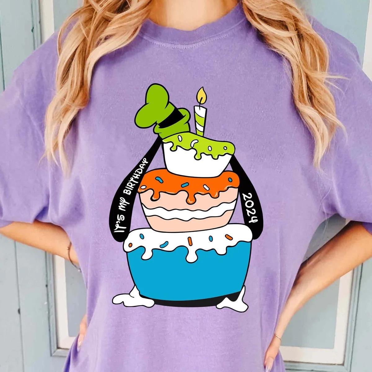 Personalized Mickey And Friends Its My Birthday Cake Shirt 6