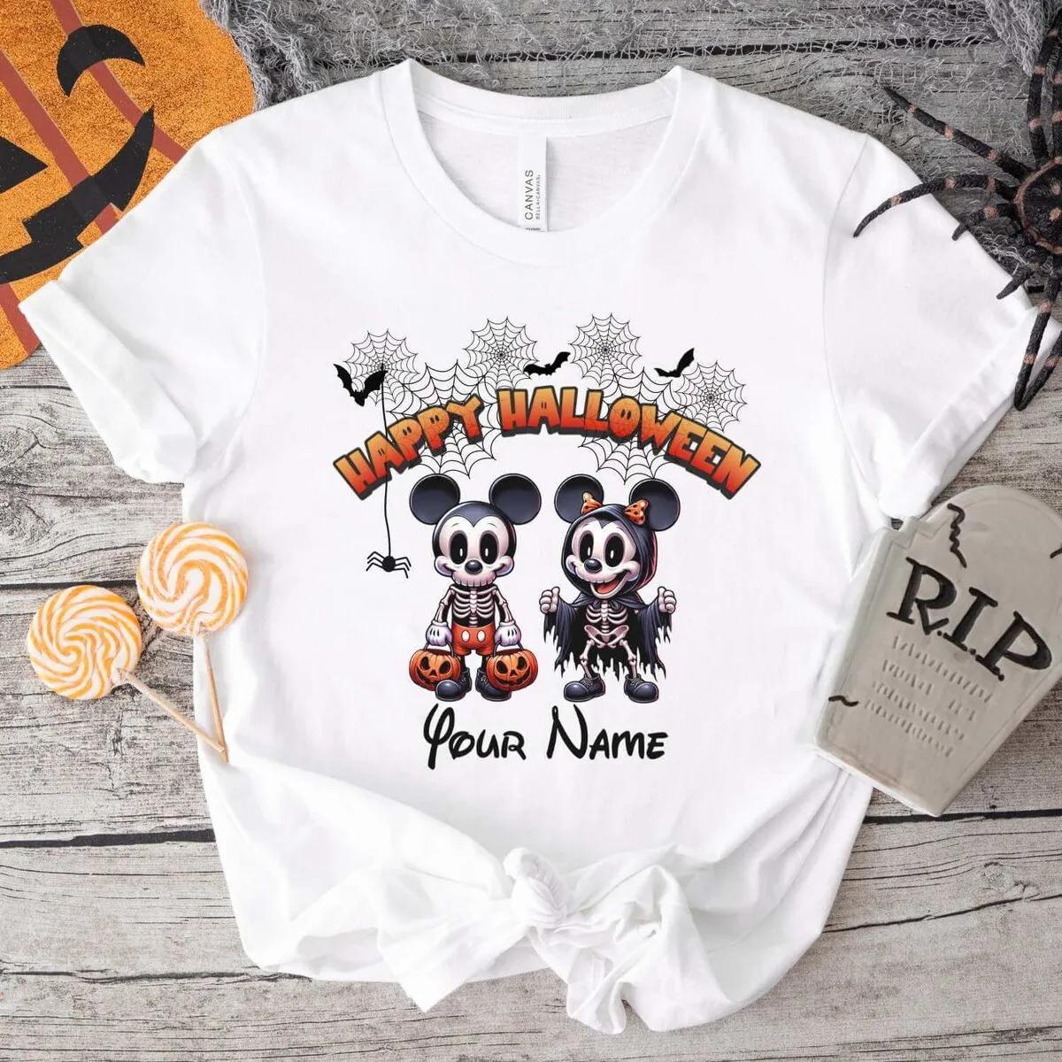 Personalized Mickey Halloween Party Shirt 1