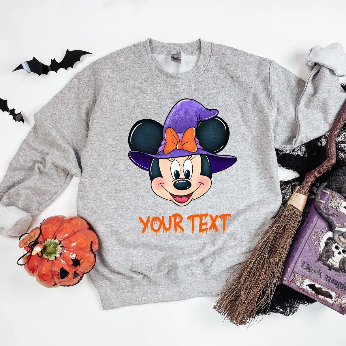 Personalized Minnie Mouse Halloween Shirt 5