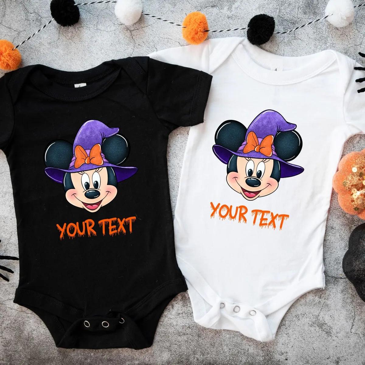 Personalized Minnie Mouse Halloween Shirt 6