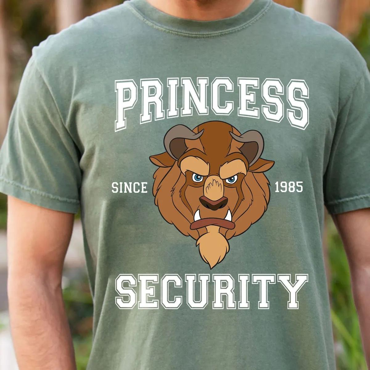 Personalized Princess Security Disney Shirt 5 1