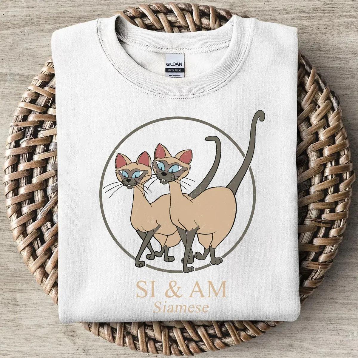 Personalized SI and AM Cat Names And Breeds Shirt 4