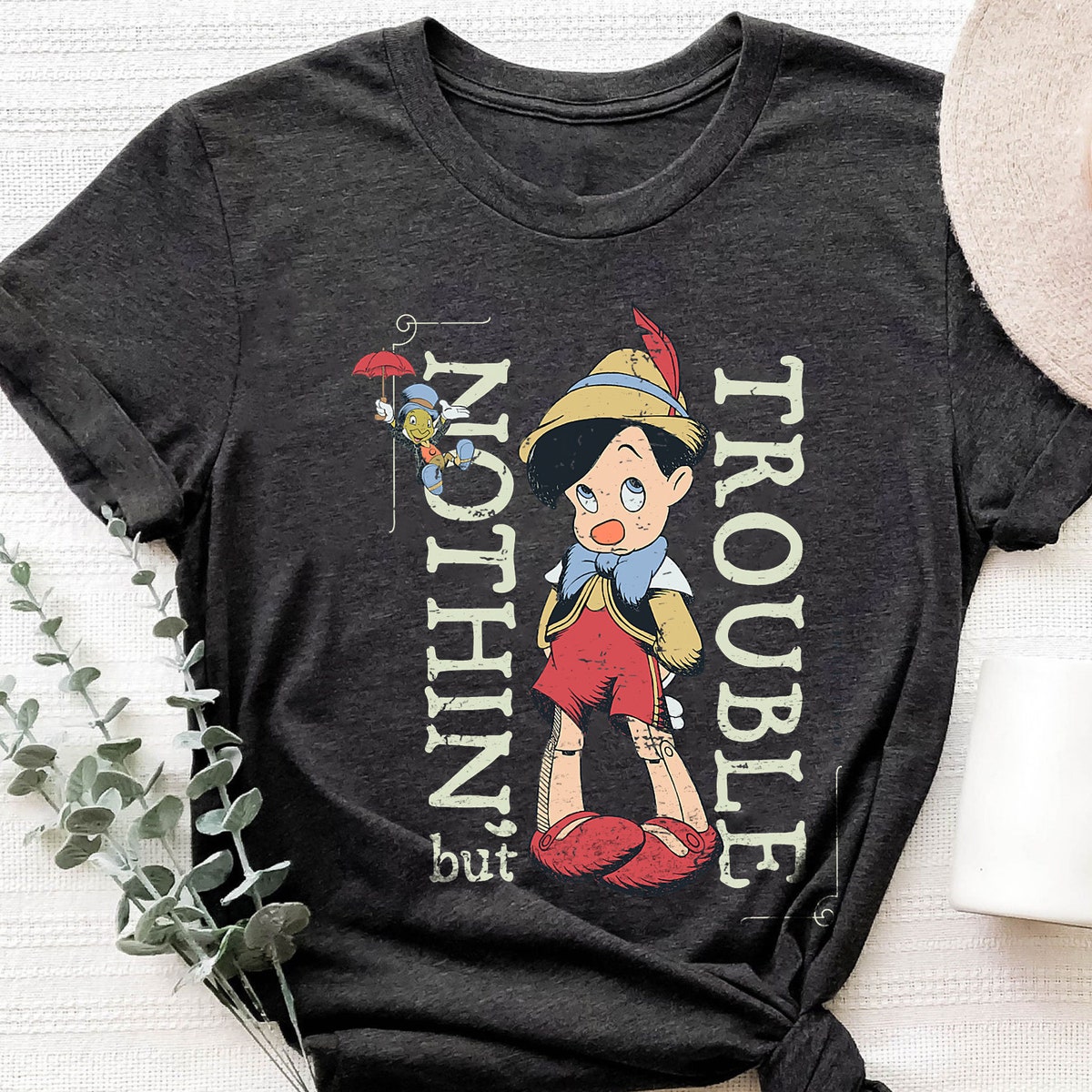 Pinocchio Nothin but Trouble Since 1940 Shirt 3 1