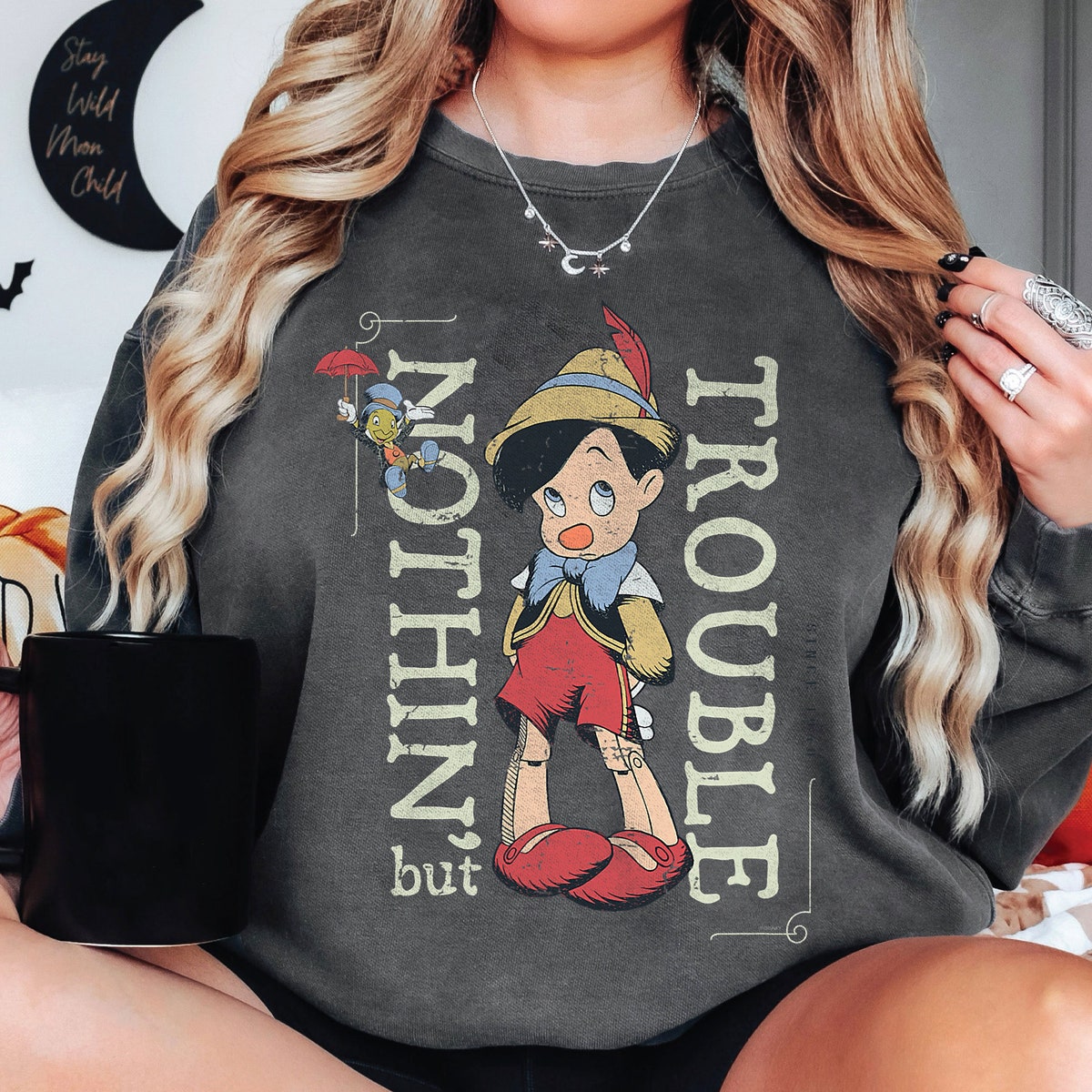 Pinocchio Nothin but Trouble Since 1940 Shirt 4 1