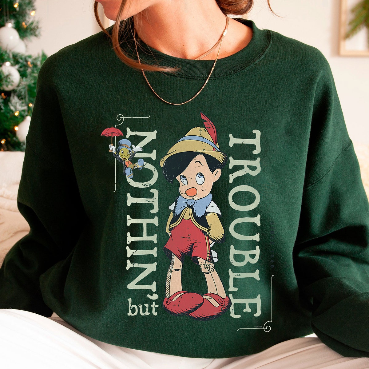 Pinocchio Nothin but Trouble Since 1940 Shirt 5 1