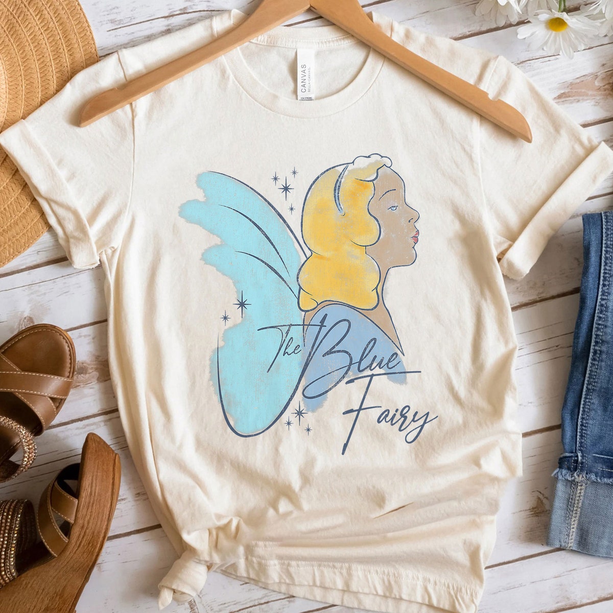 Pinocchio The Blue Fairy Watercolor Shirt 6 1