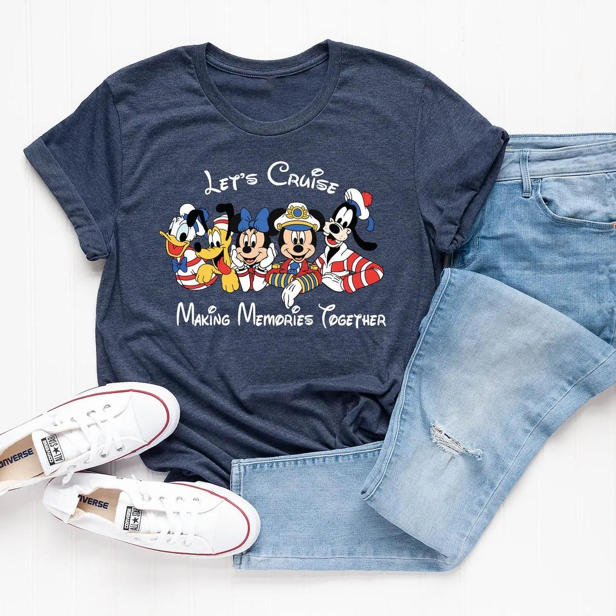 Pirate Mickey and Minnie Shirt 1 1