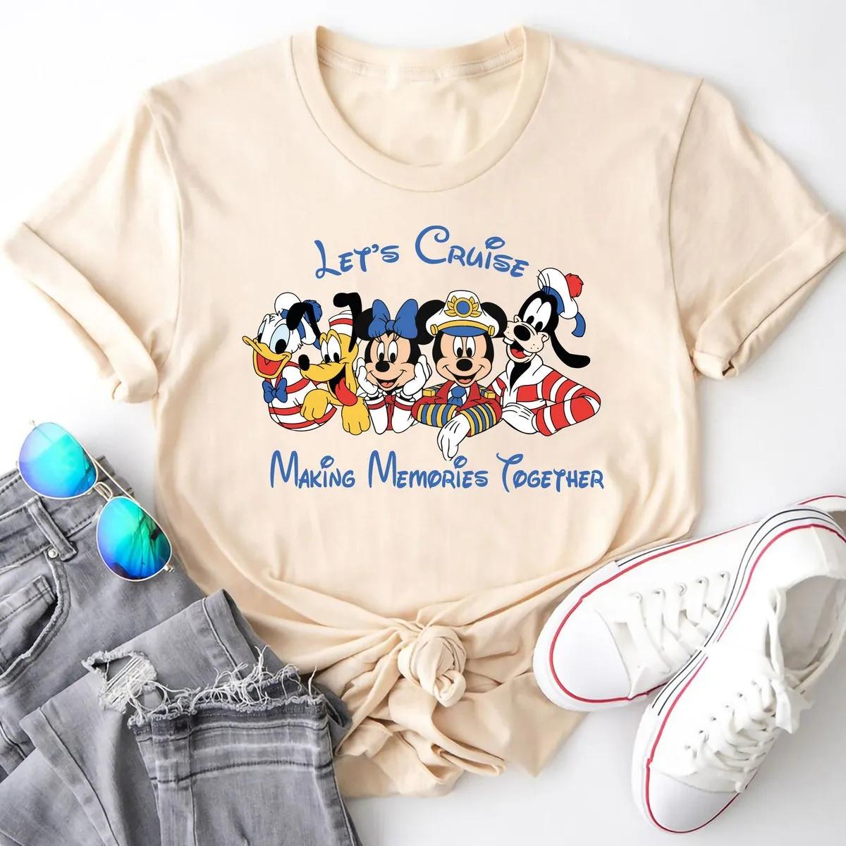 Pirate Mickey and Minnie Shirt 3 1