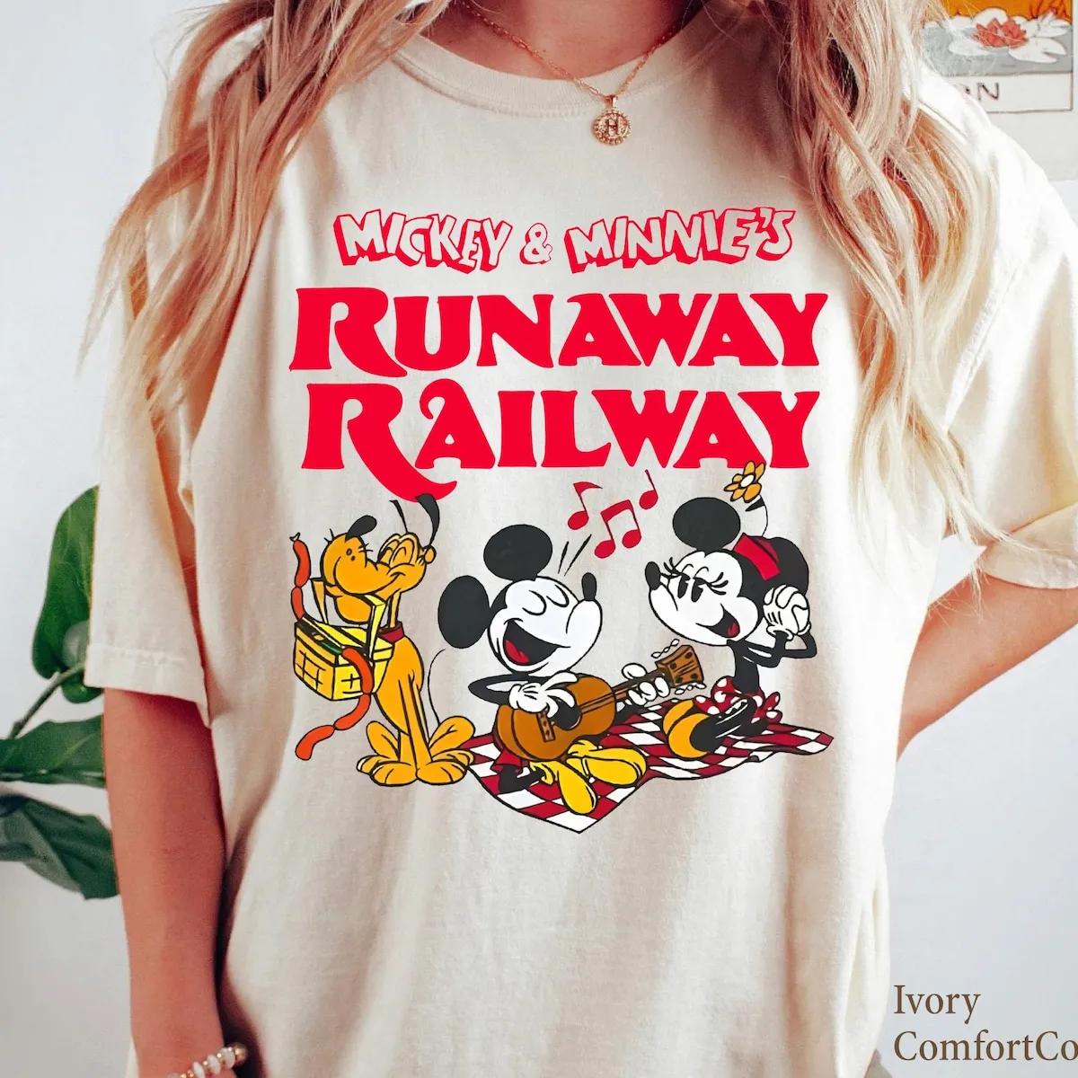 Pluto Camping Runaway Railway Shirt 2 1