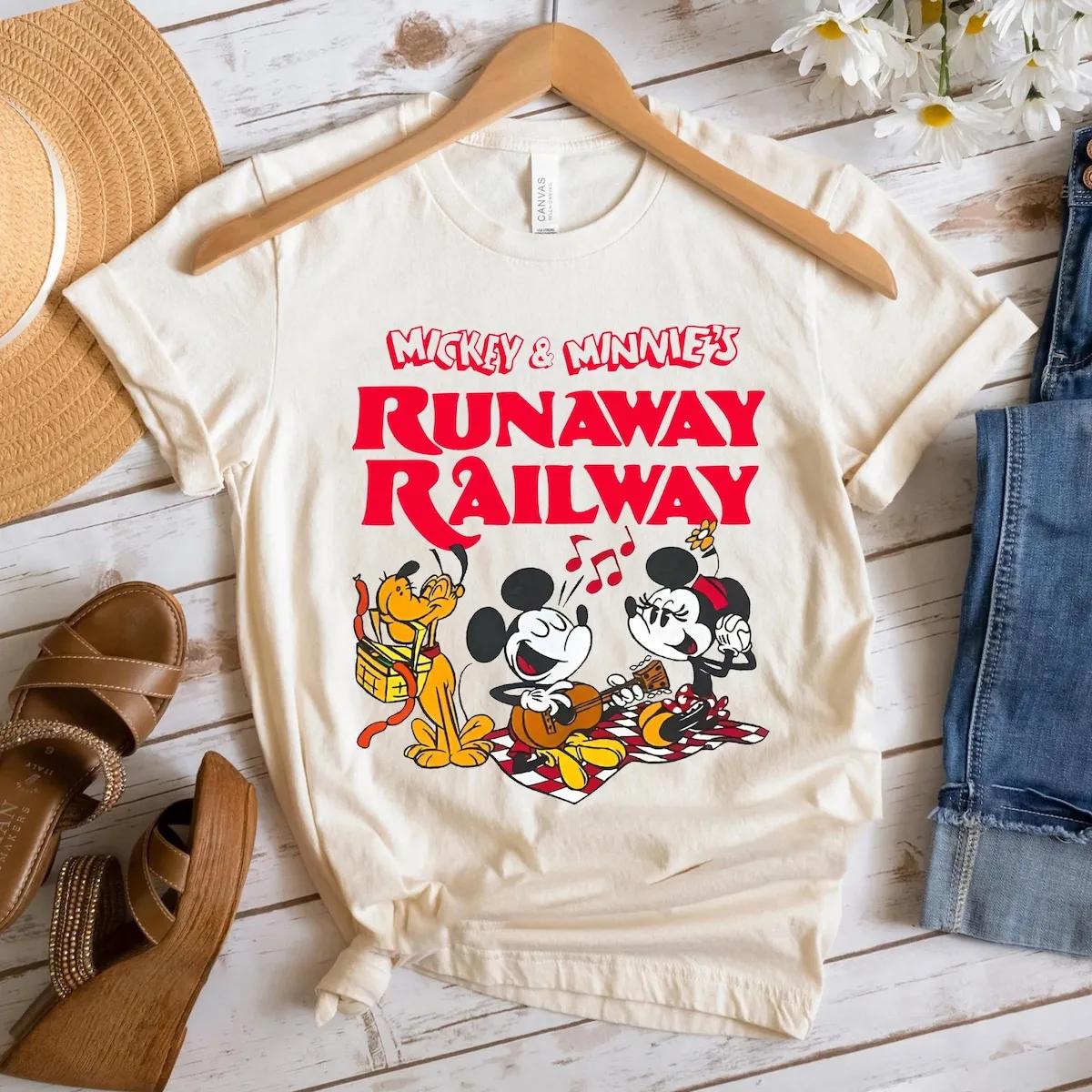 Pluto Camping Runaway Railway Shirt 3 1