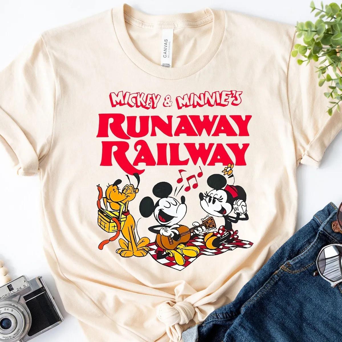 Pluto Camping Runaway Railway Shirt 4 1