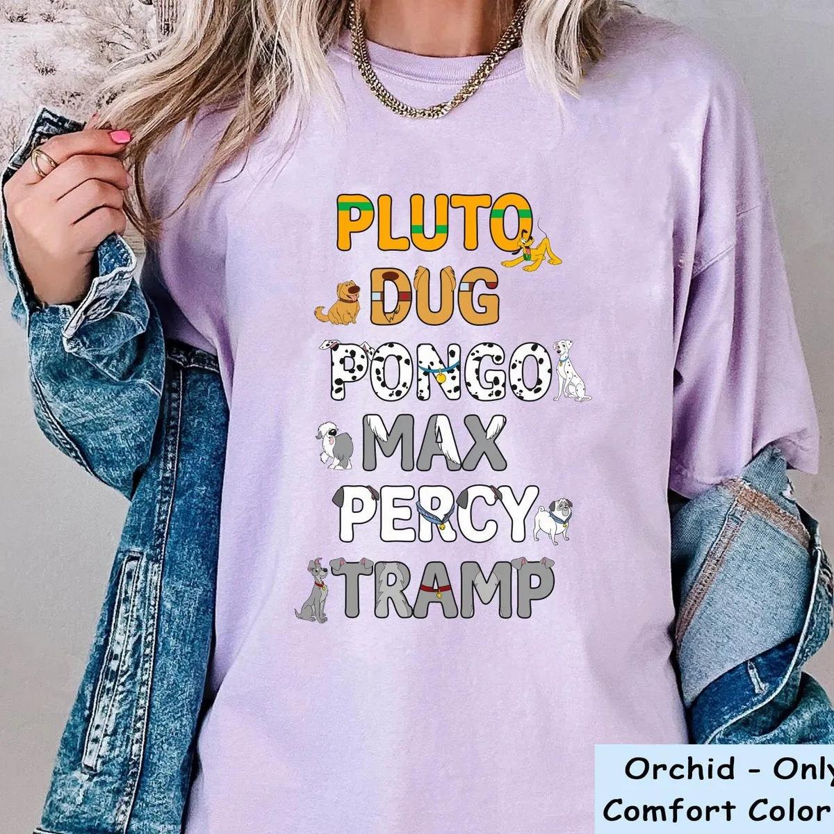 Pluto Pongo Max Percy Tramp Shirt 1