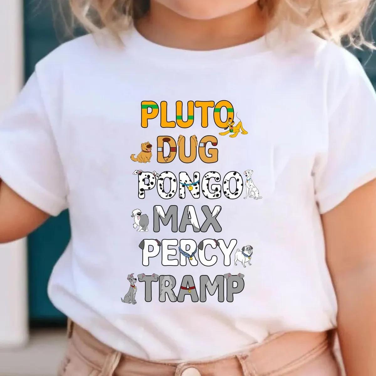 Pluto Pongo Max Percy Tramp Shirt 3