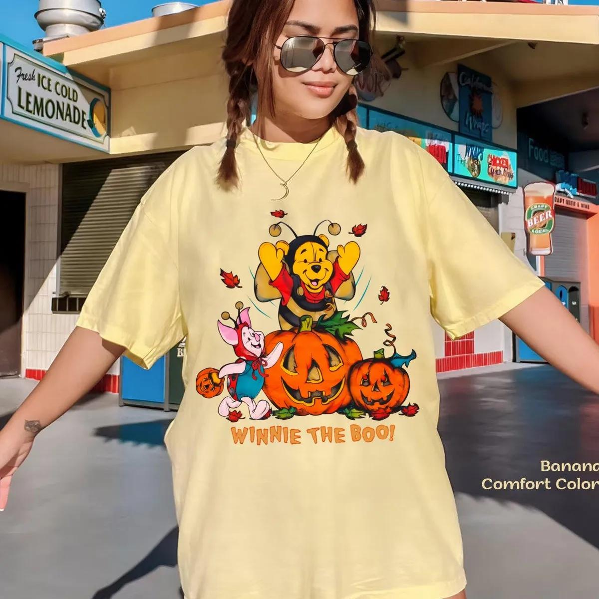 Pooh and Piglet Winnie The Boo Halloween Shirt 6