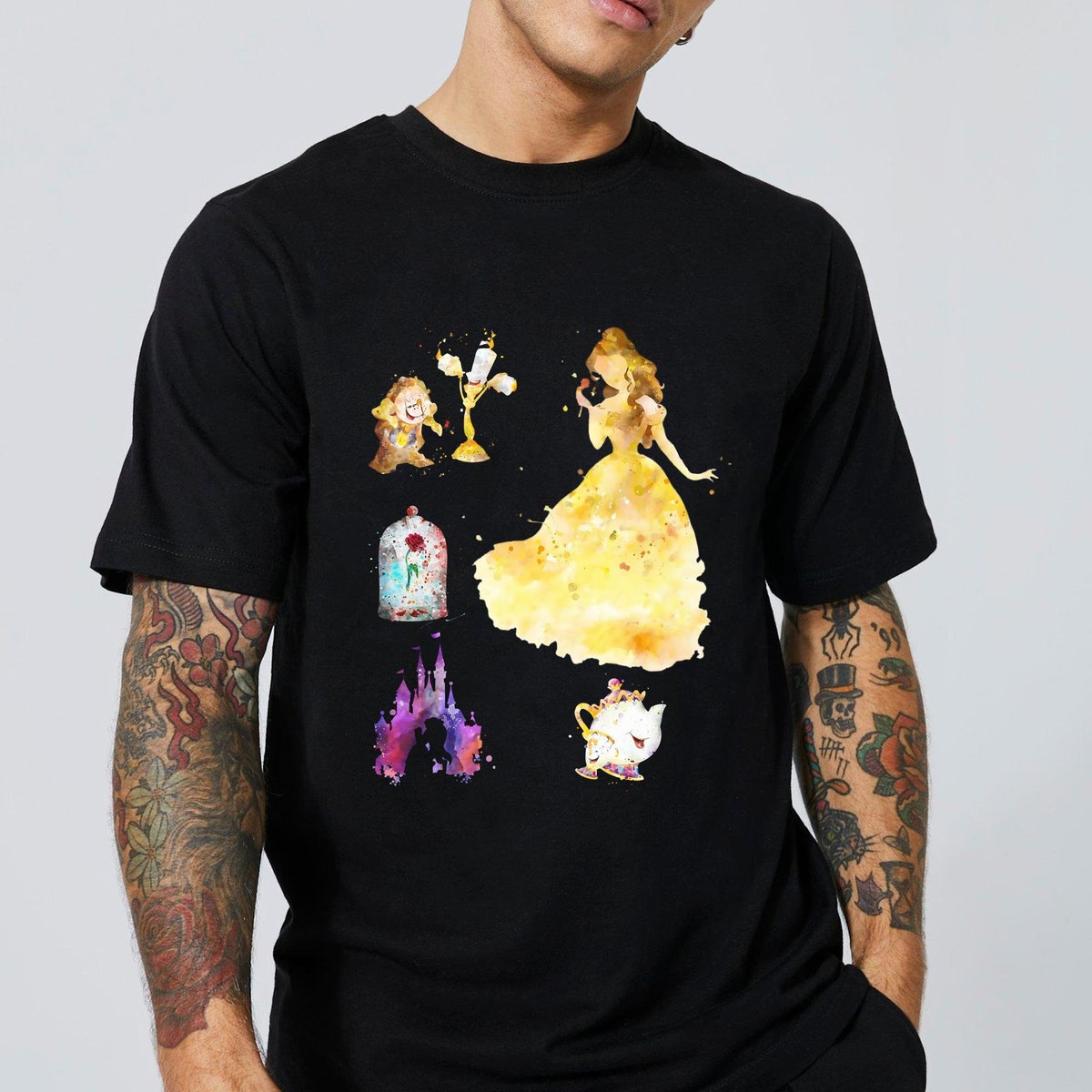 Princess Belle Fall Shirt Beauty and the Beast Tee 1 1