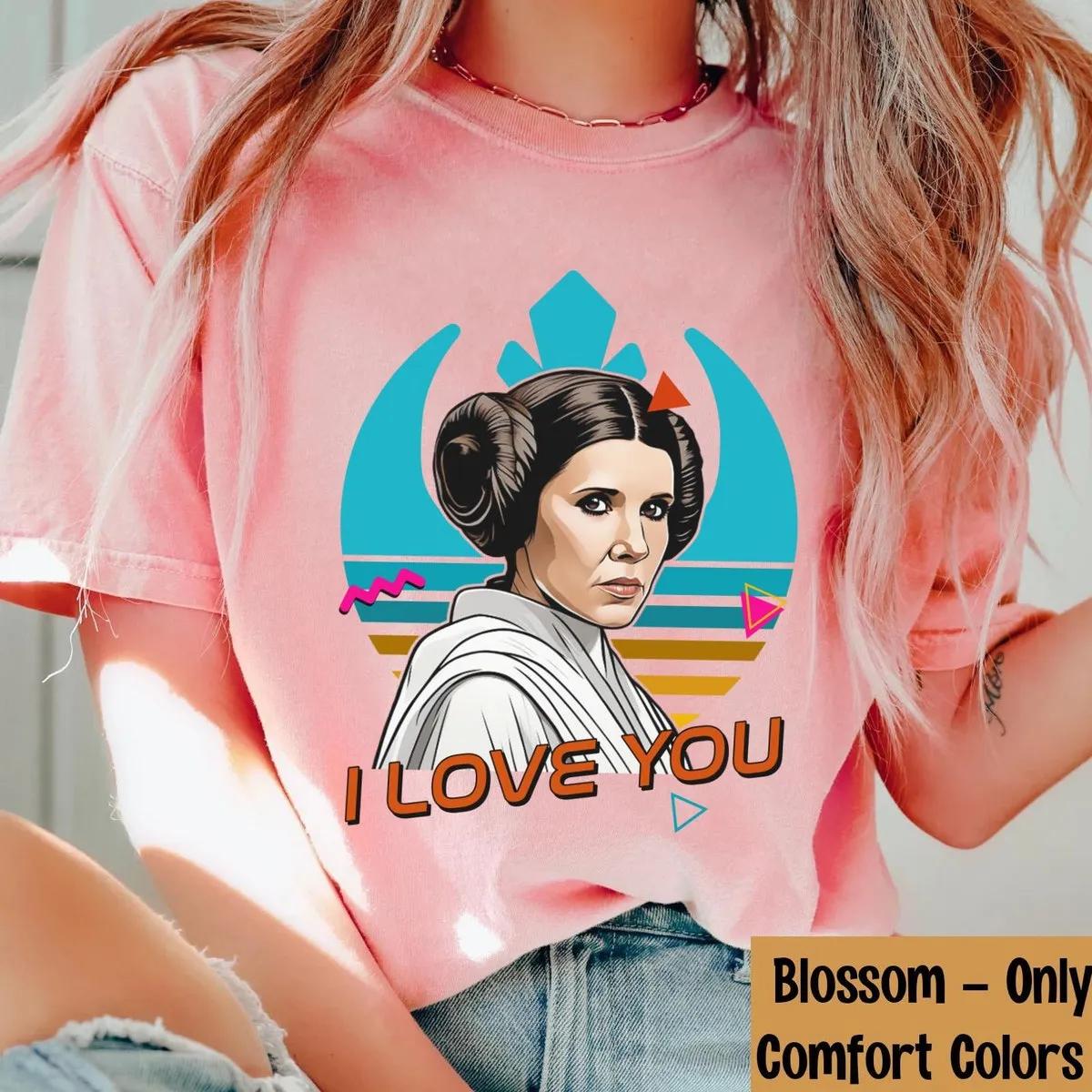 Princess Leia Han Solo I Love You I Know Shirt 2