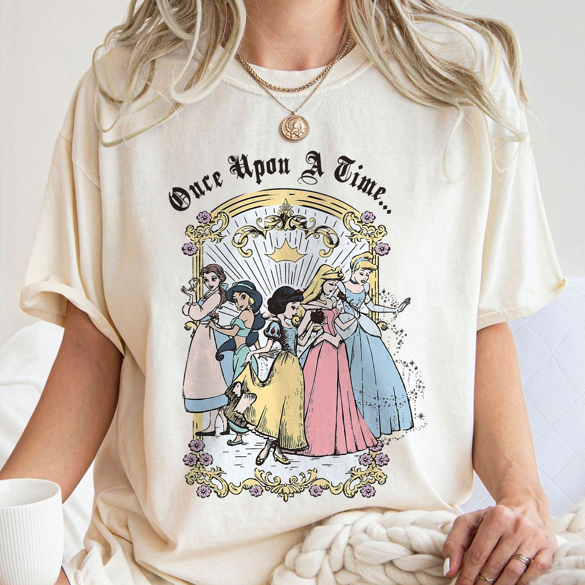 Princess Once Upon A Time Vintage Cartoon Shirt 1