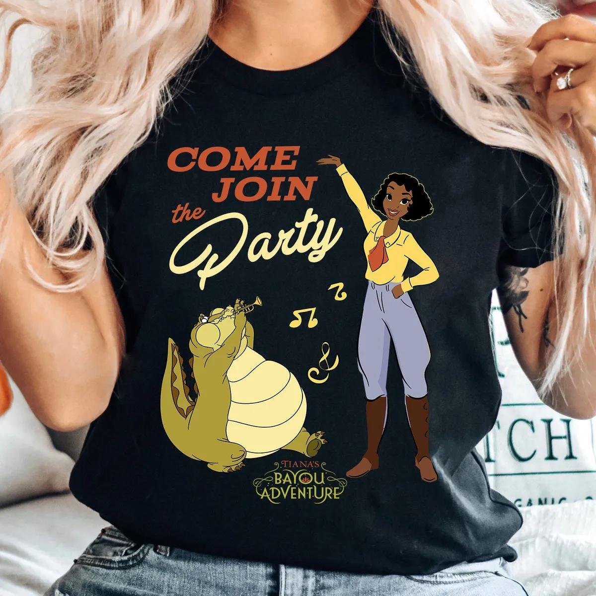 Princess Tiana Louis Come Join The Party Shirt 1