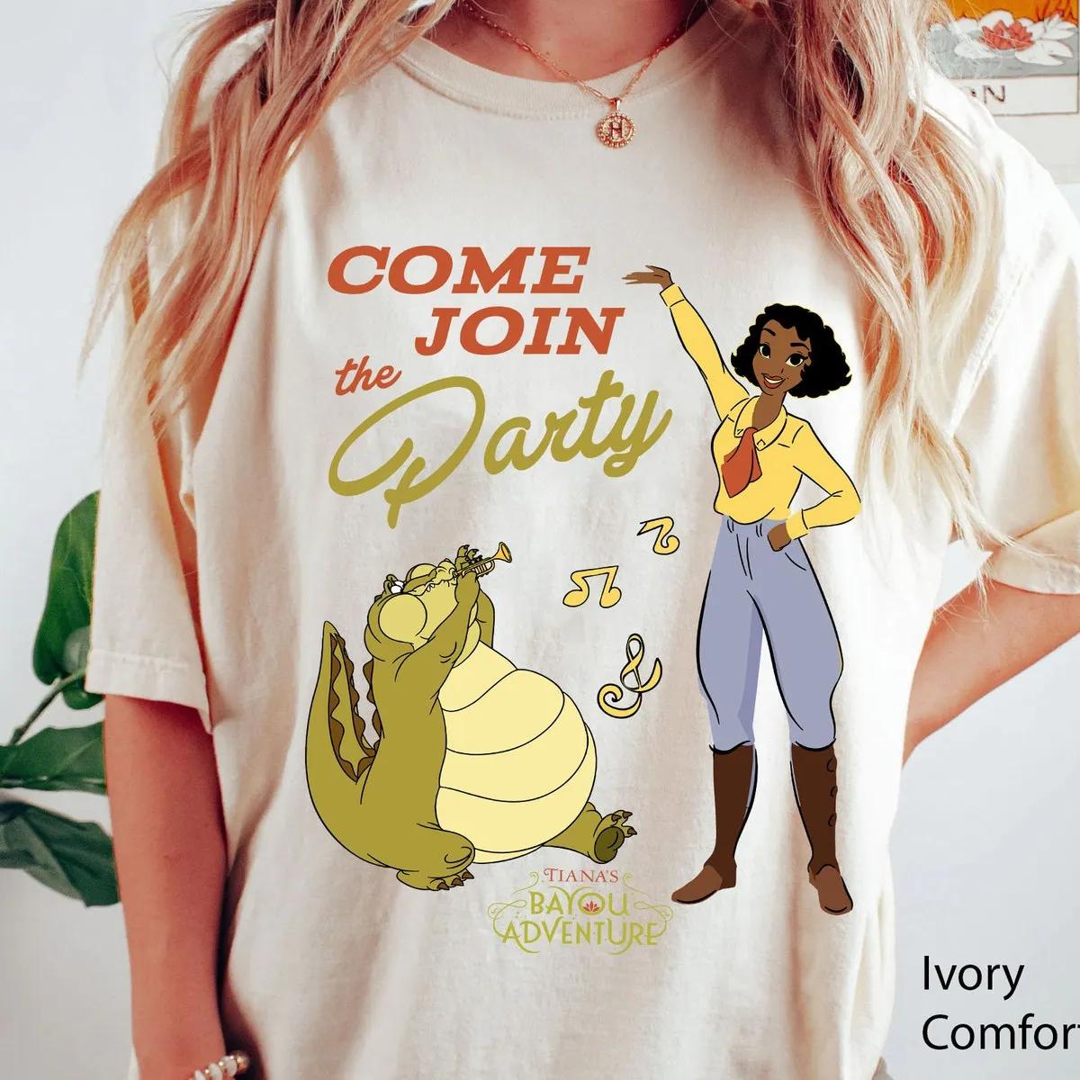 Princess Tiana Louis Come Join The Party Shirt 3