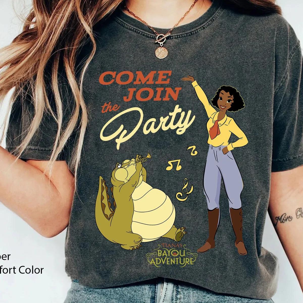 Princess Tiana Louis Come Join The Party Shirt 4